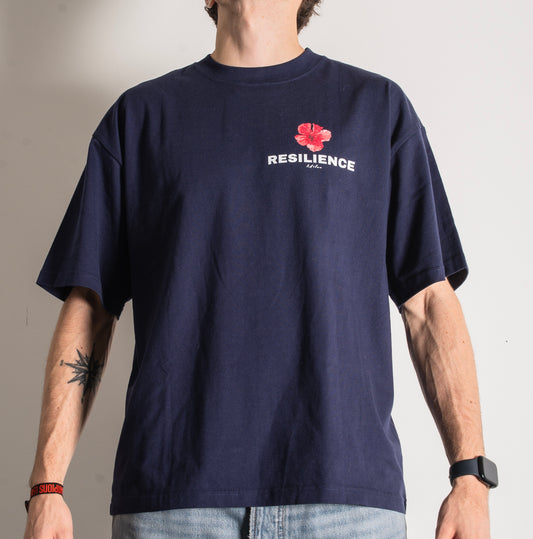 Resilience Blu Navy t-shirt